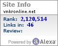 Alexa Certified Site Stats for vnkronline.net
